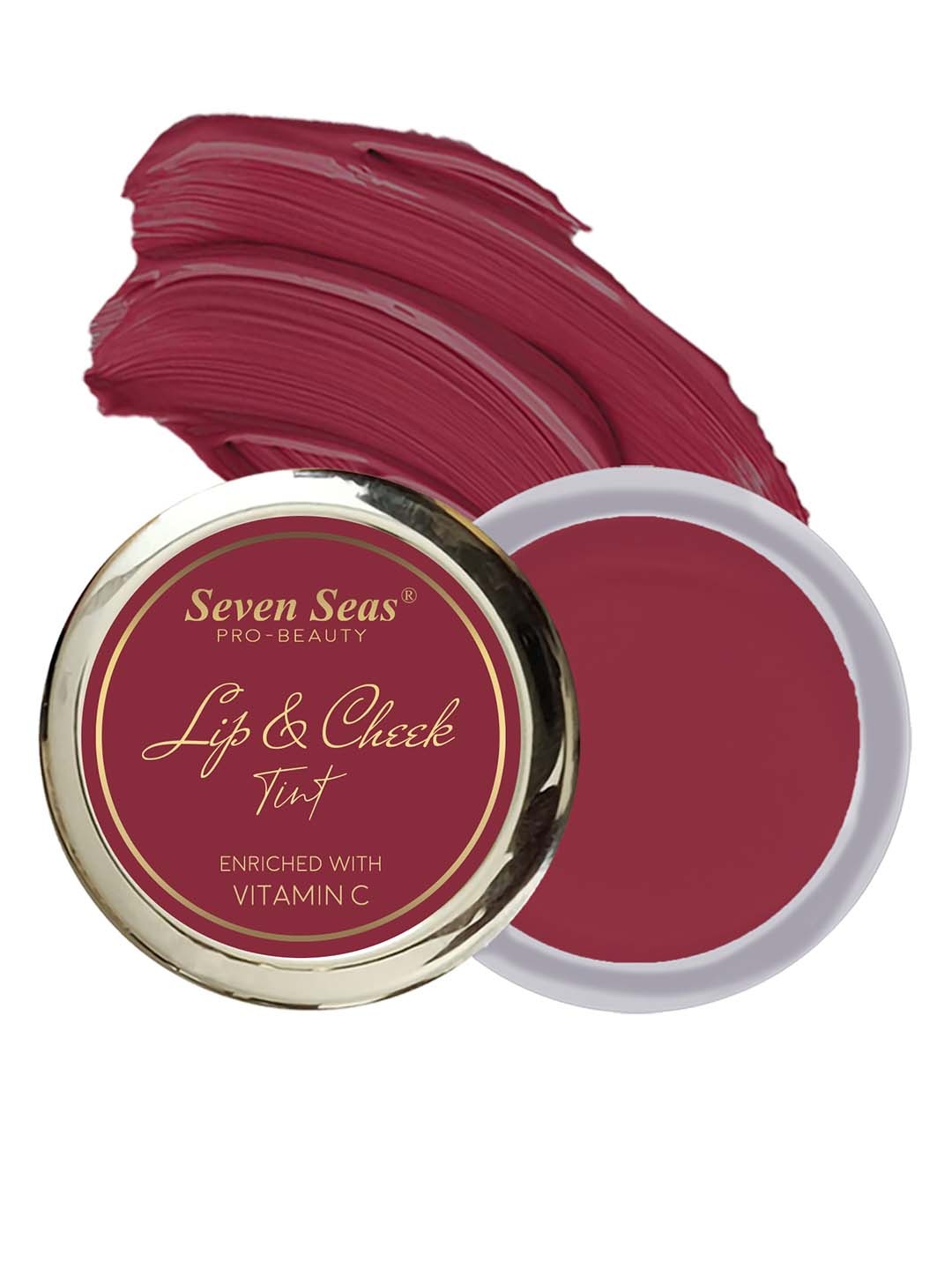 

Seven Seas Lips & Cheek Tint Enriched With Vitamin C for Soft Natural Glow 8 g - Mandy, Pink