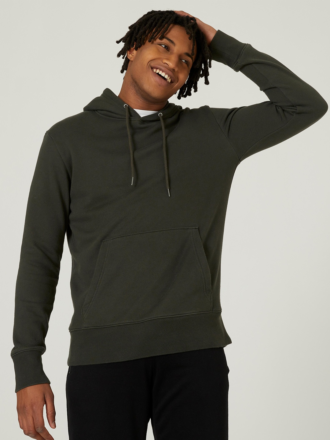 

NYAMBA By Decathlon Men Hooded Sweatshirt, Na