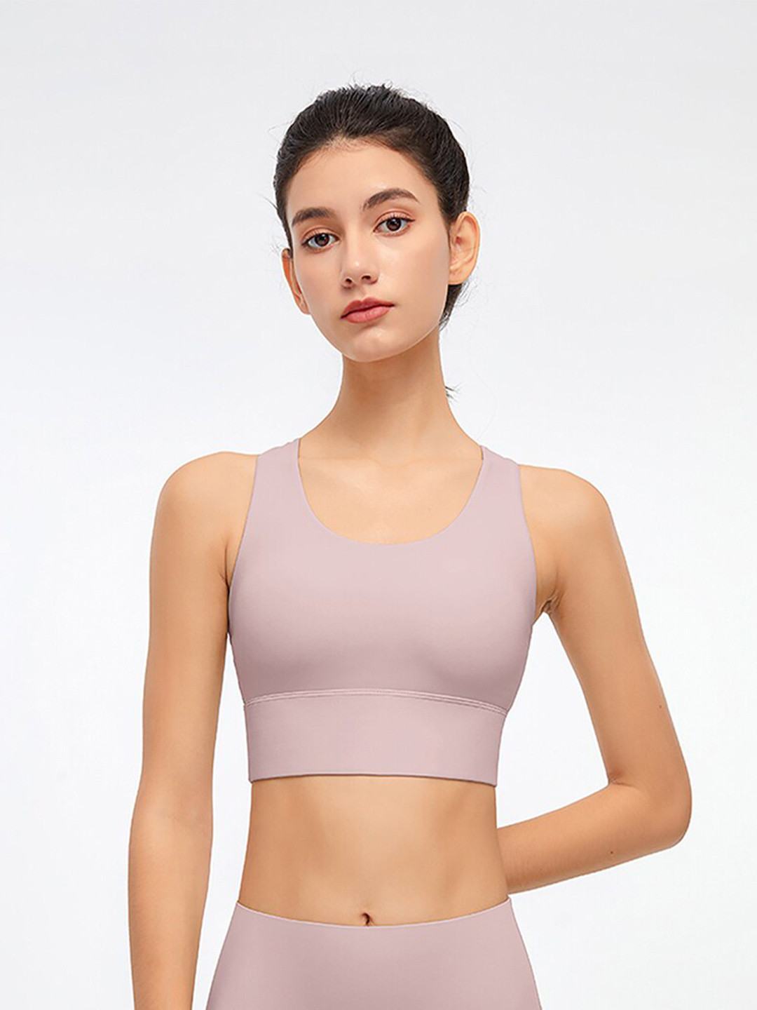

JC Collection Lightly Padded Sports Bra, Purple