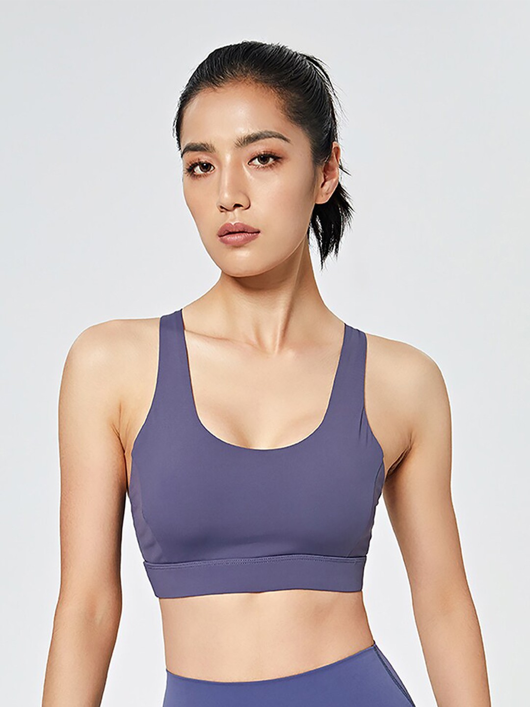 

JC Collection Lightly Padded Sports Bra, Purple