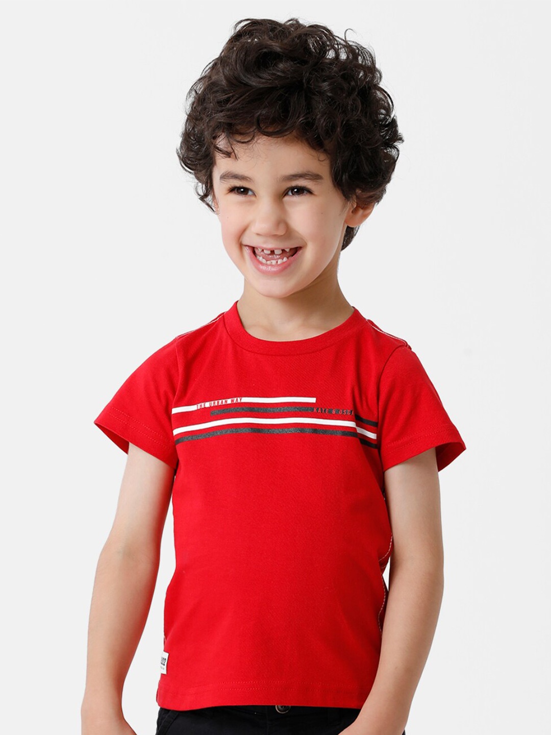 

KATE & OSCAR Boys Red T-shirt