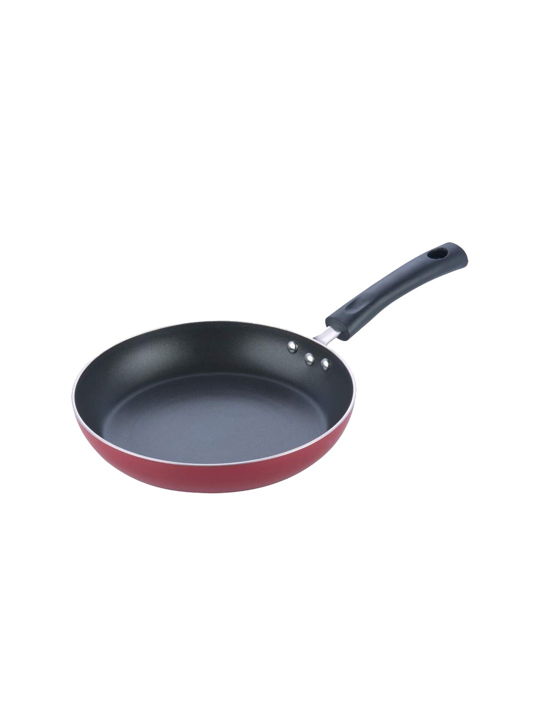 

Vinod Maroon Dishwasher Safe Solid Non-Stick Frying Pan, Red