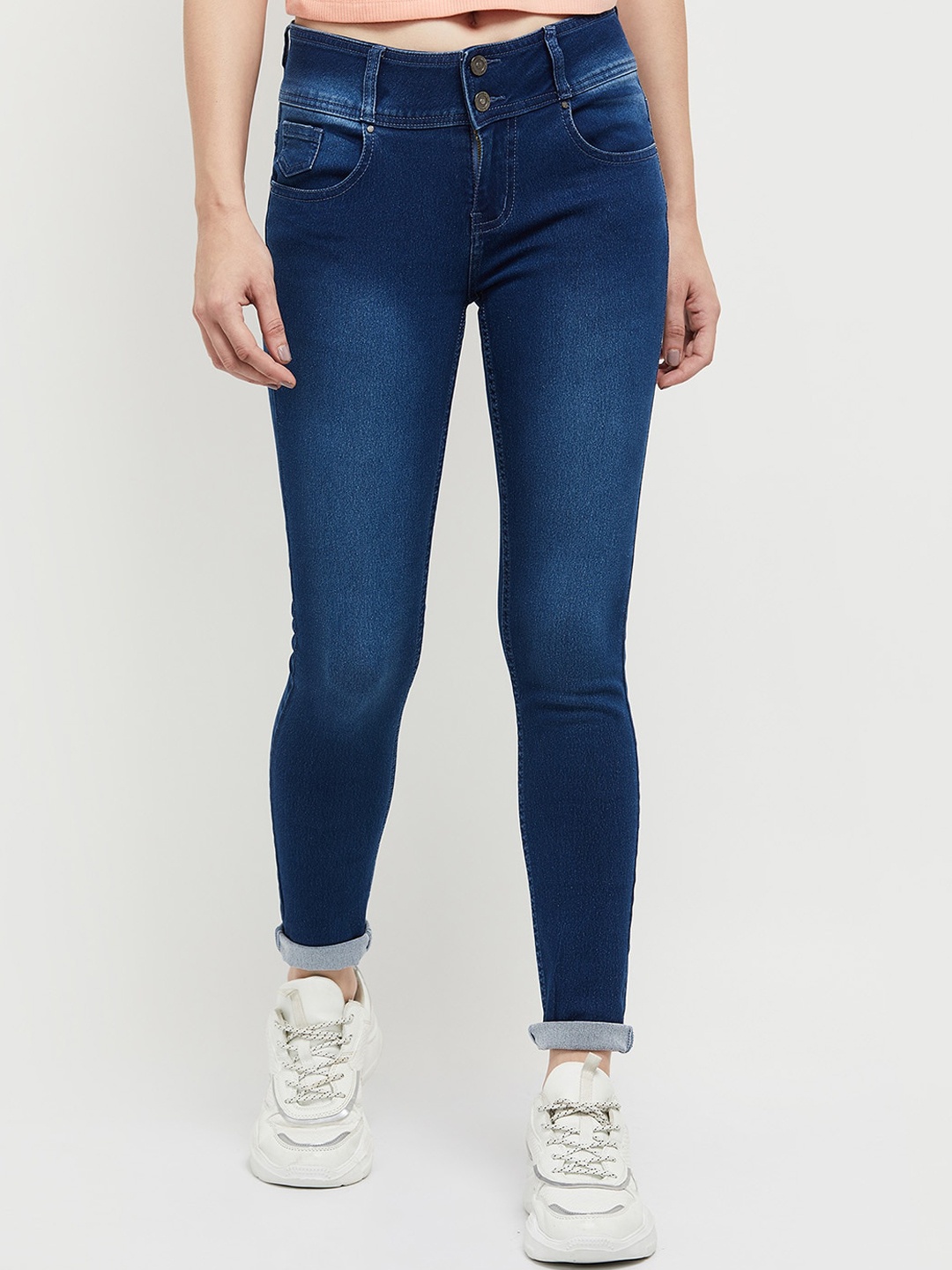 

max Women Blue Light Fade Jeans