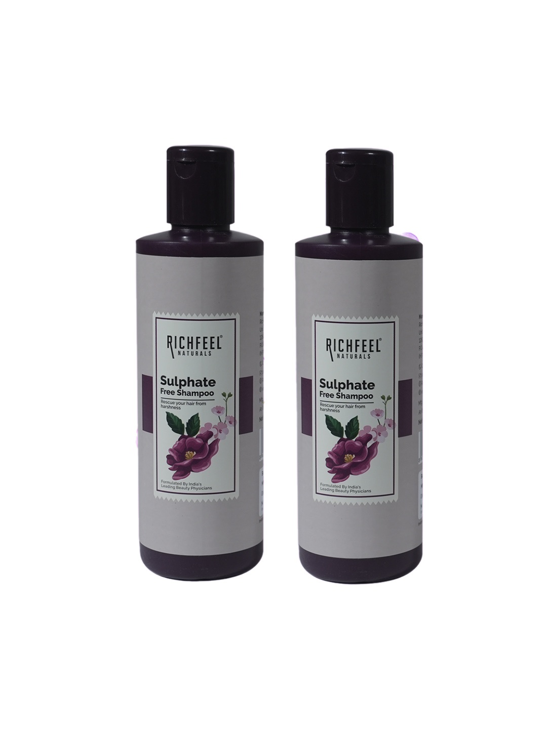 

Richfeel Set Of 2 White Sulphate Free Shampoo