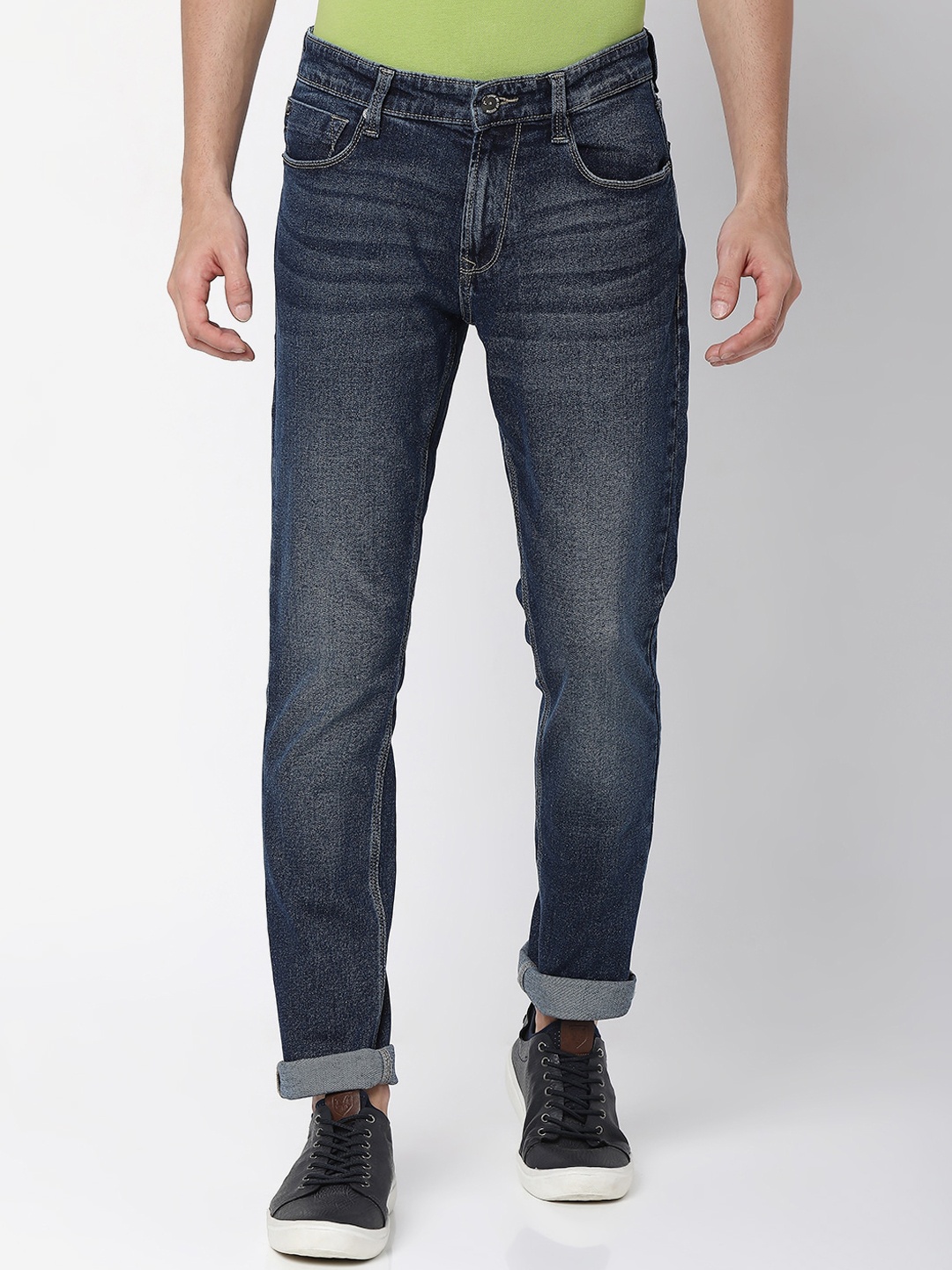 

SPYKAR Men Blue Kano Slim Fit Light Fade Jeans