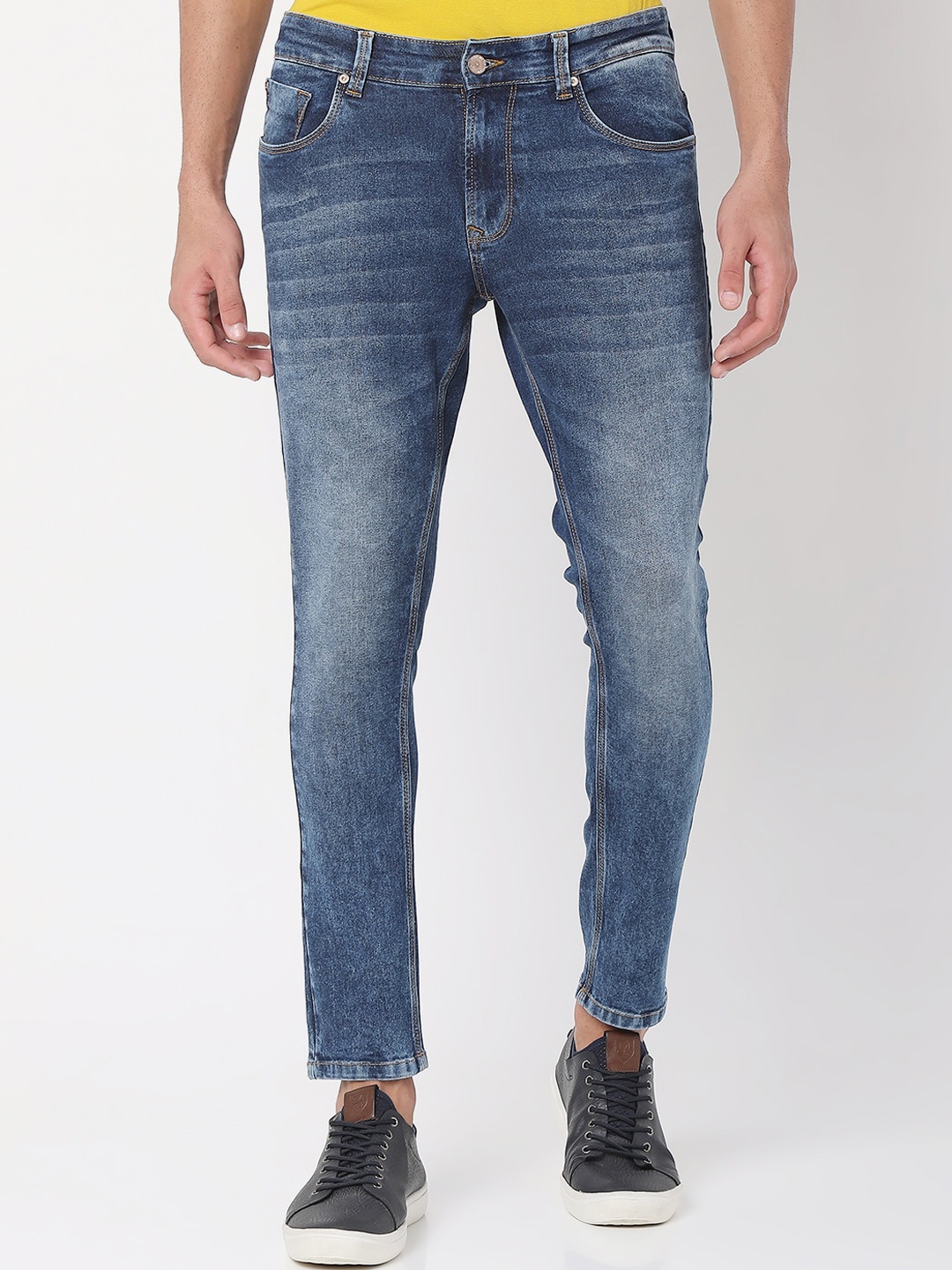 

SPYKAR Men Blue Kano Slim Fit Light Fade Jeans