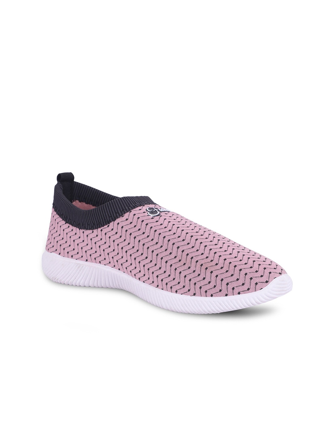 

FABBMATE Women Slip-On Walking Non-Marking Shoes, Pink