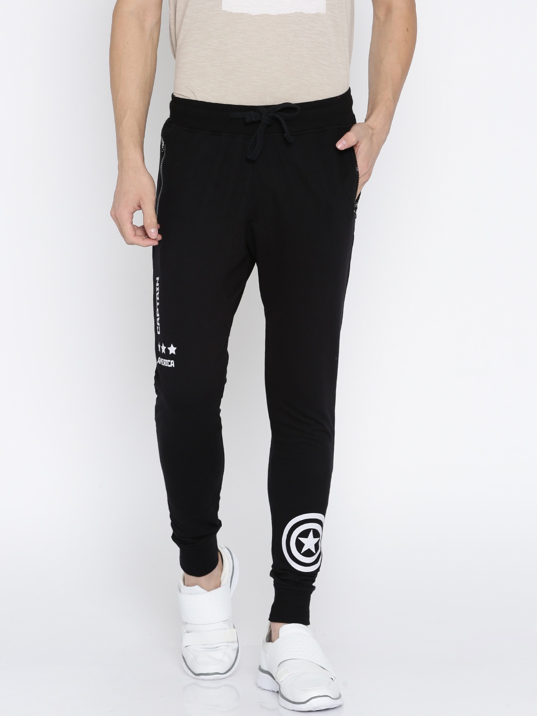 

Kook N Keech Marvel Black Printed Joggers