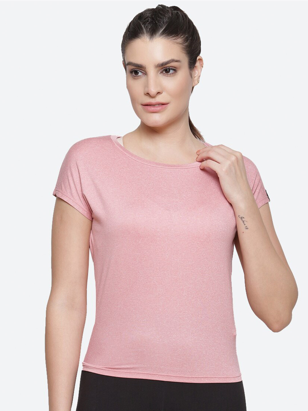 

ASICS Women W SS Solid T-shirt, Pink
