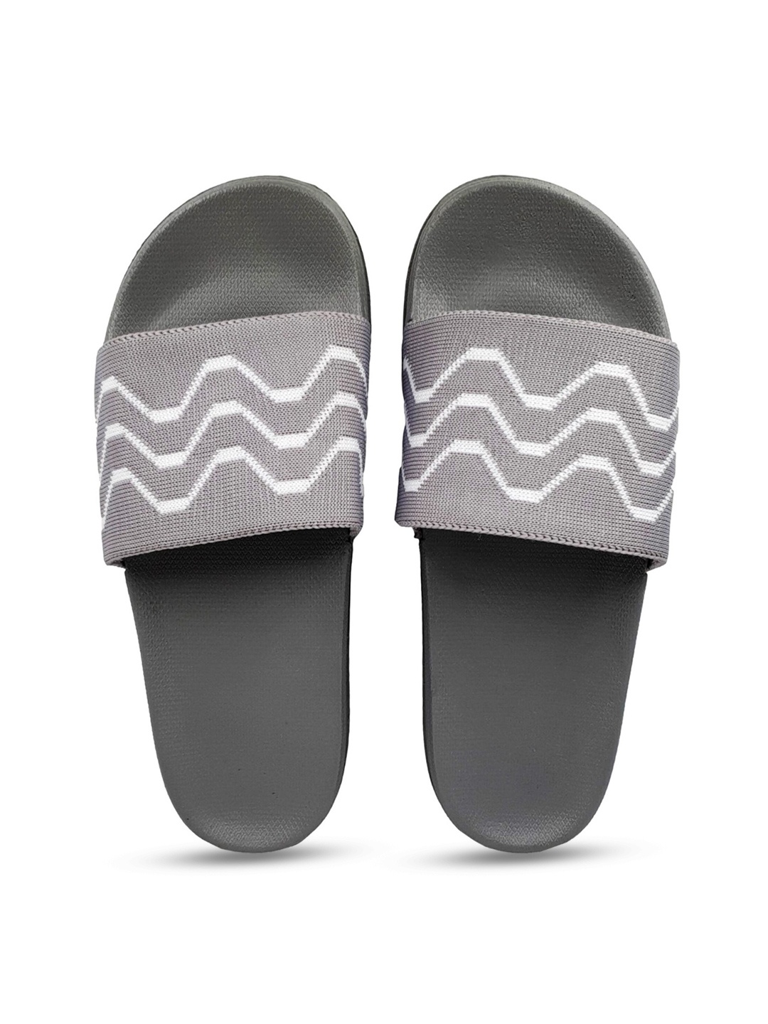 

Pampy Angel Women Rubber Sliders, Grey