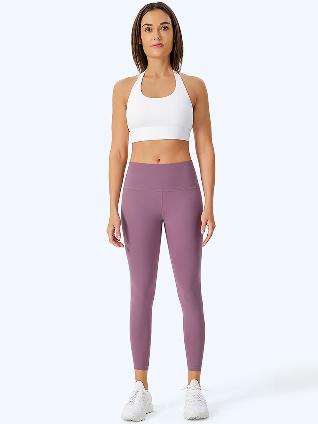 

JC Collection Women Purple Solid Tights