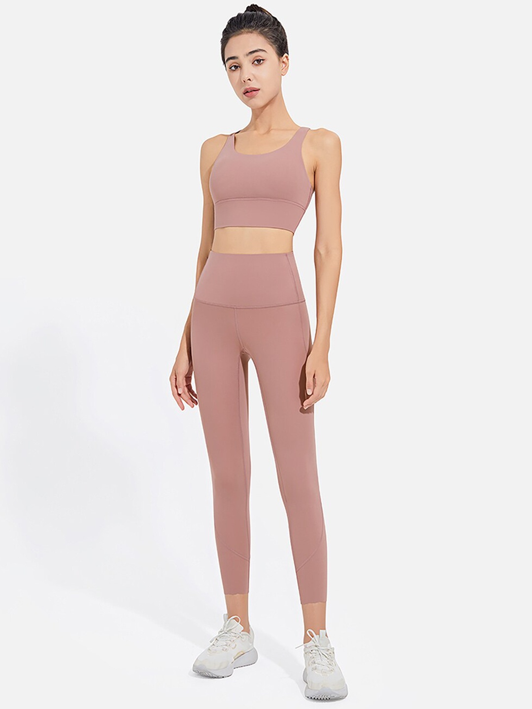 

JC Collection Women Pink Solid Tights