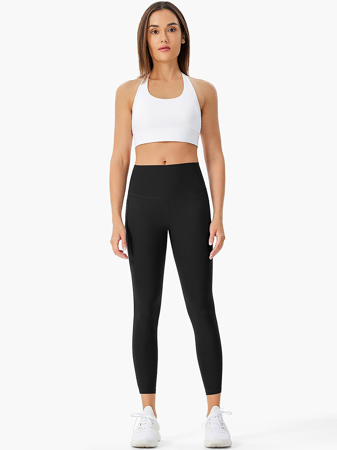 

JC Collection Women Black Solid Antimicrobial Tights