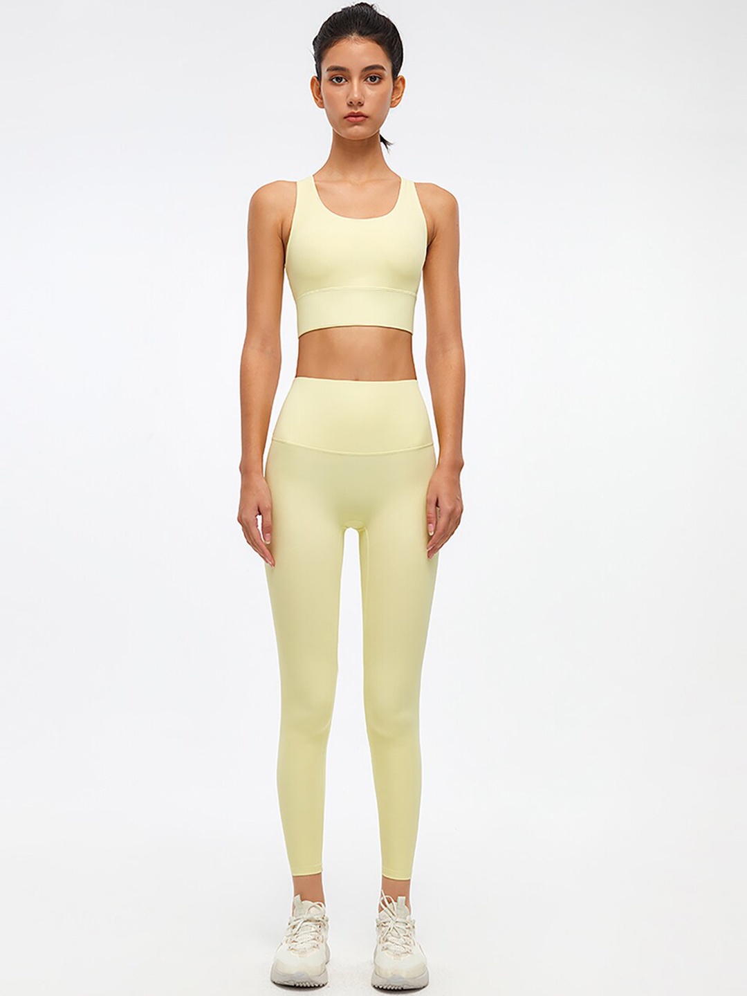 

JC Collection Women Yellow Solid Sports Tracksuits