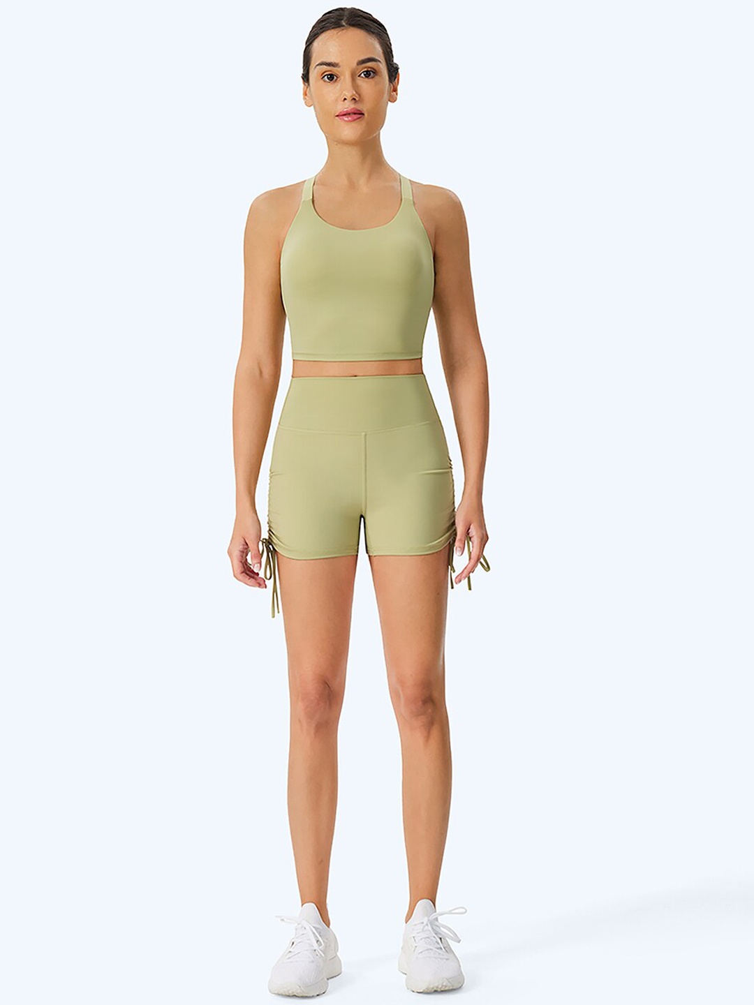 

JC Collection Green Solid Sports Tracksuit