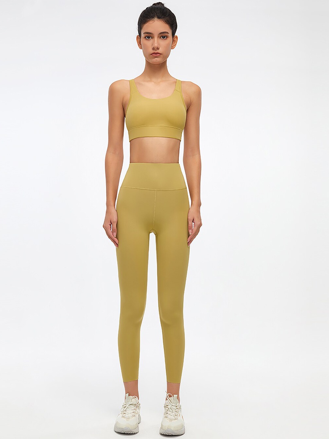 

JC Collection Women Yellow Solid Sports Tracksuits