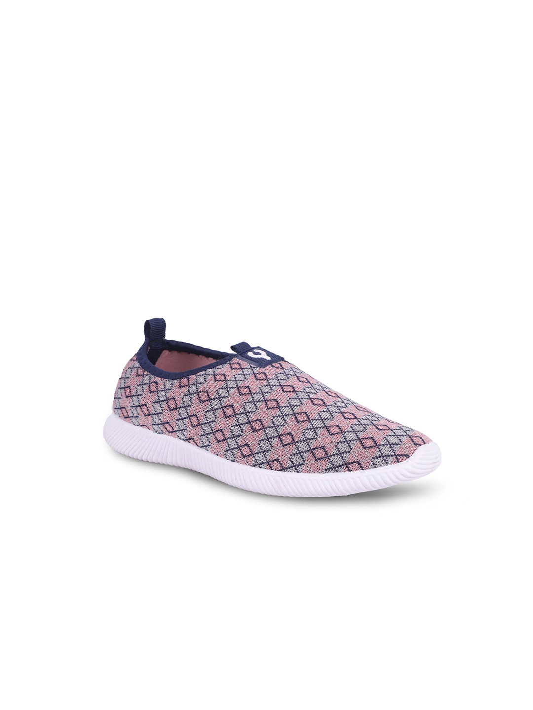 

FABBMATE Women Pink Printed Slip-On Sneakers
