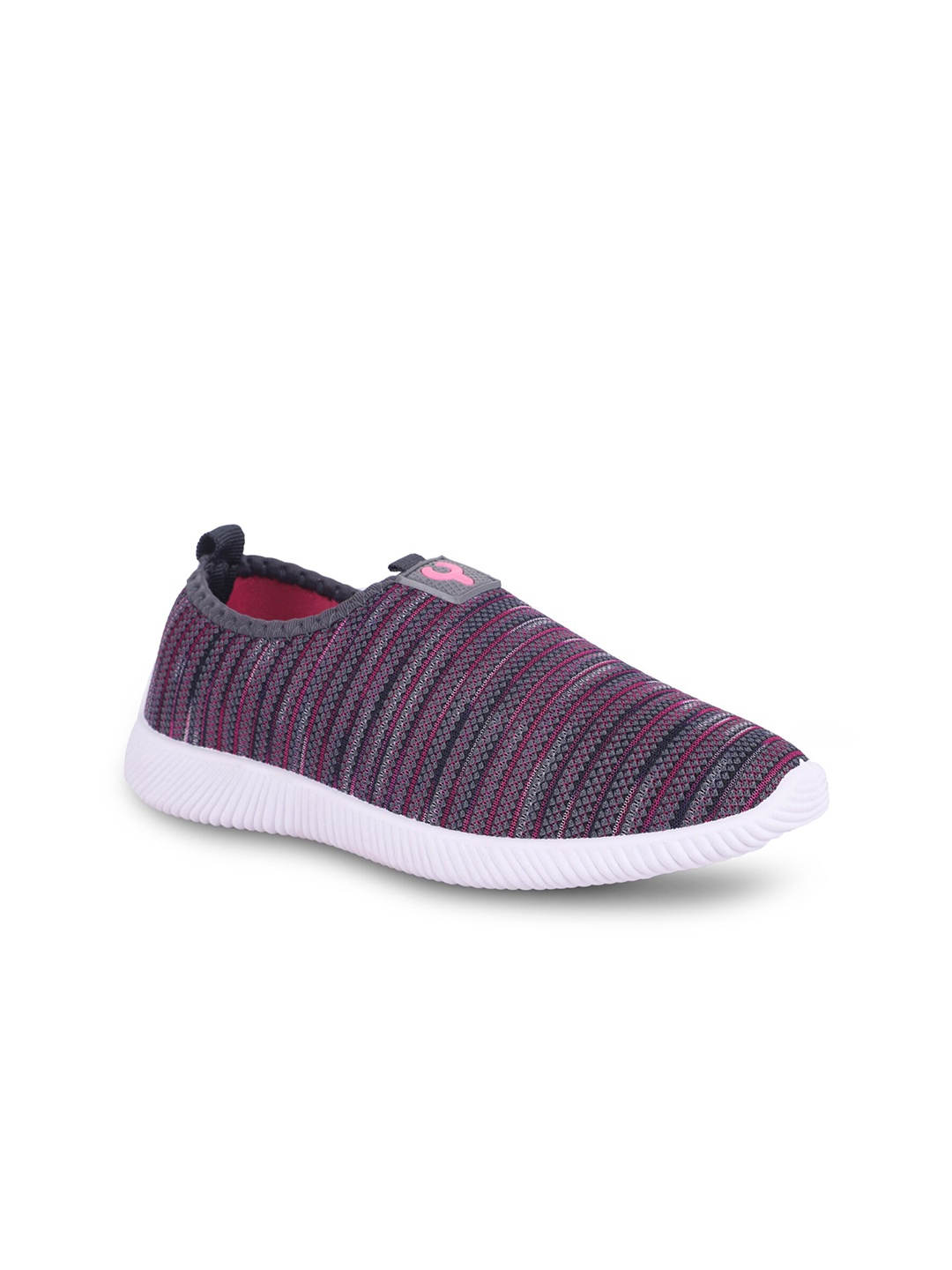 

FABBMATE Women Pink Printed Slip-On Sneakers