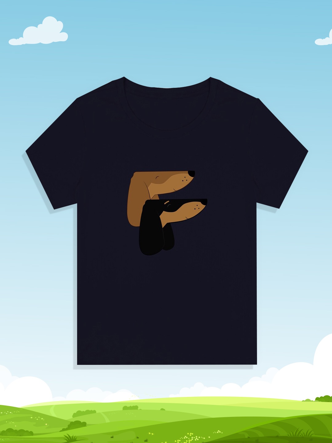 

RCPL Bad Monkey Kids Navy Blue Printed Slim Fit T-shirt