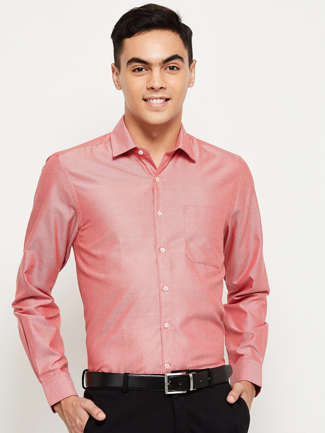 

max Men Red Casual Shirt