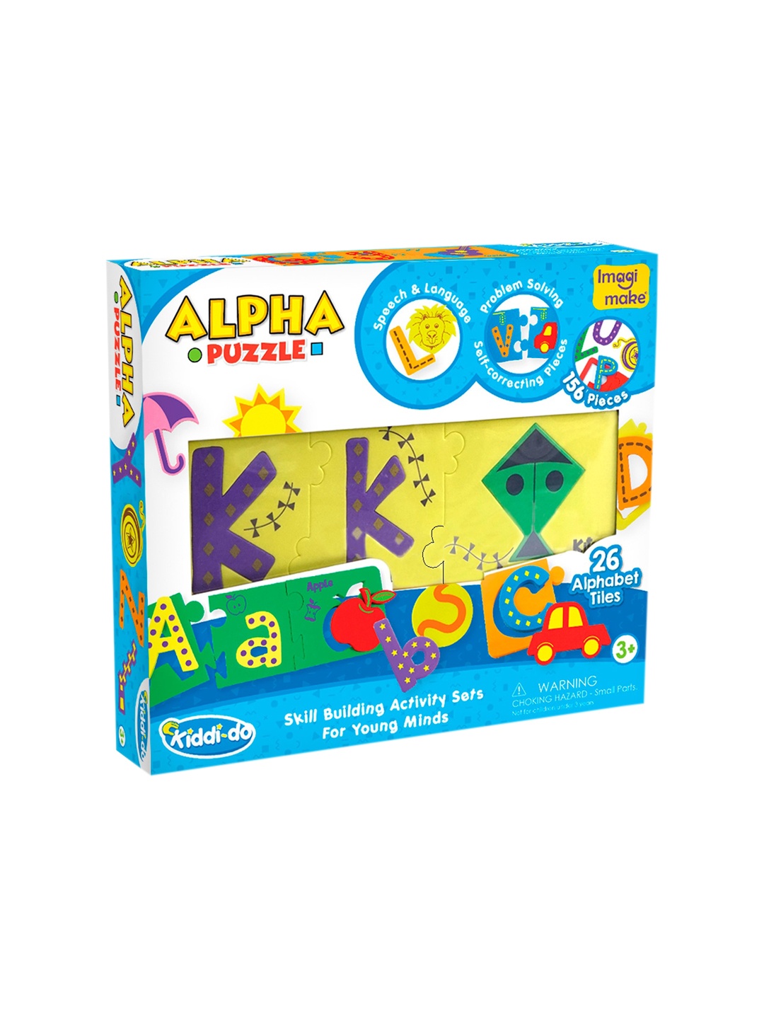 

Imagimake Kids Multi-Coloured Alphabets Learning And Development Toy