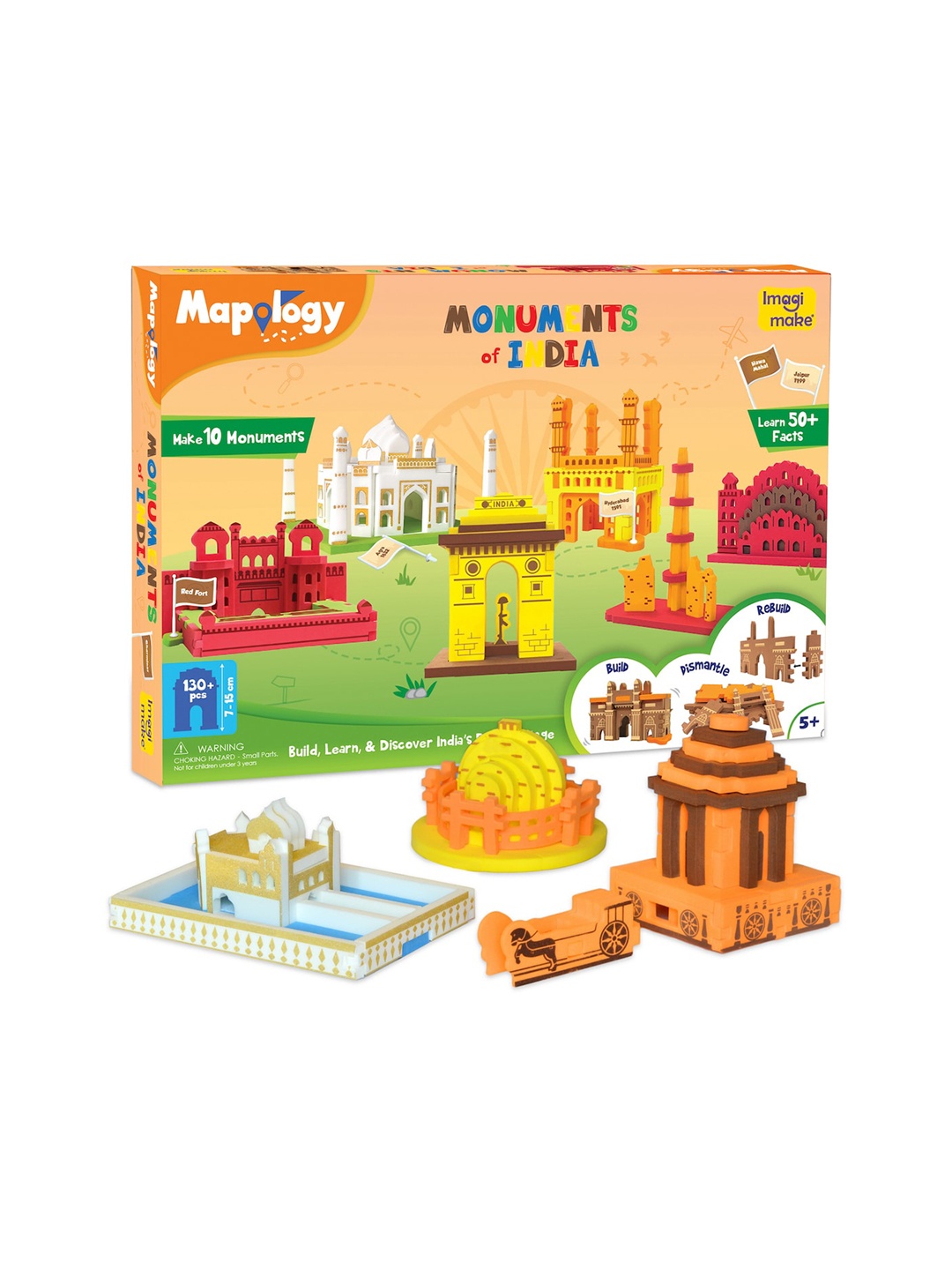 

Imagimake Kids Multi-coloured Skill Development Kit