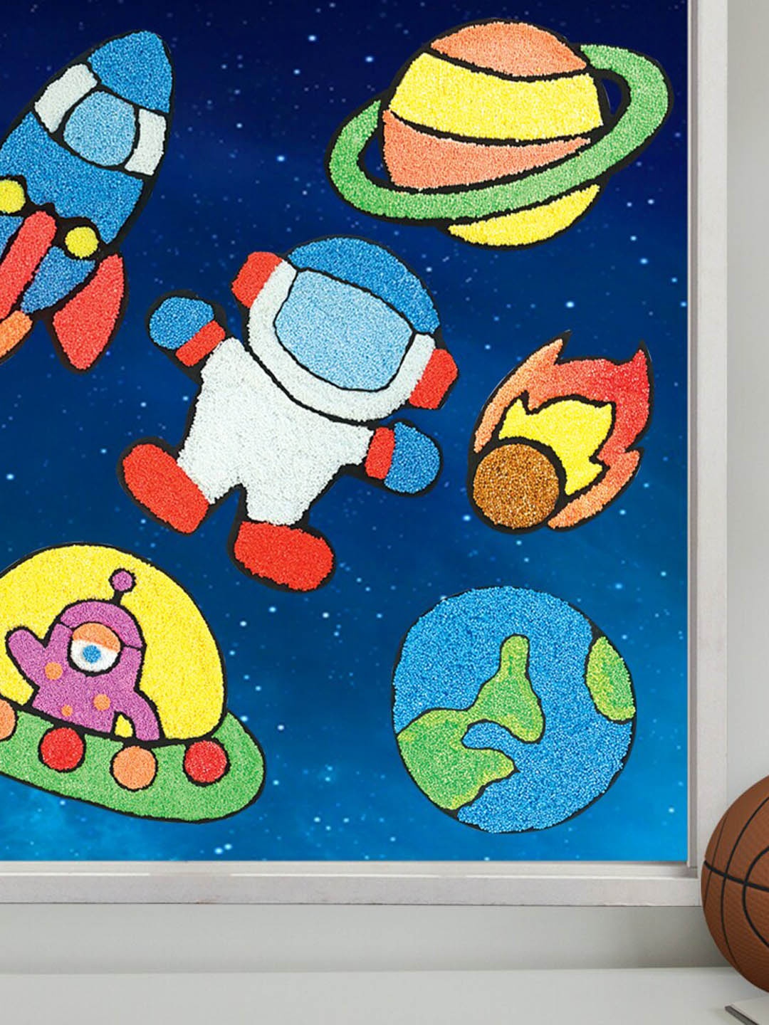 

Imagimake Kids Blue Clay Stickers Activity Toys and Games