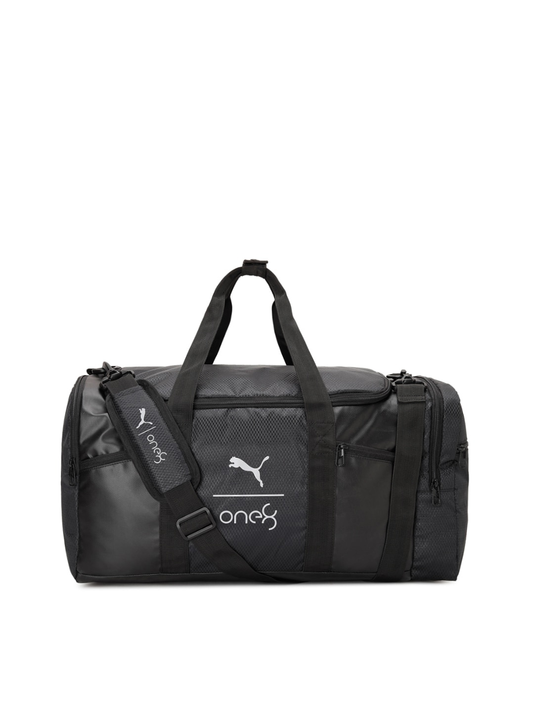 

Puma Black Solid Large Duffel Bag