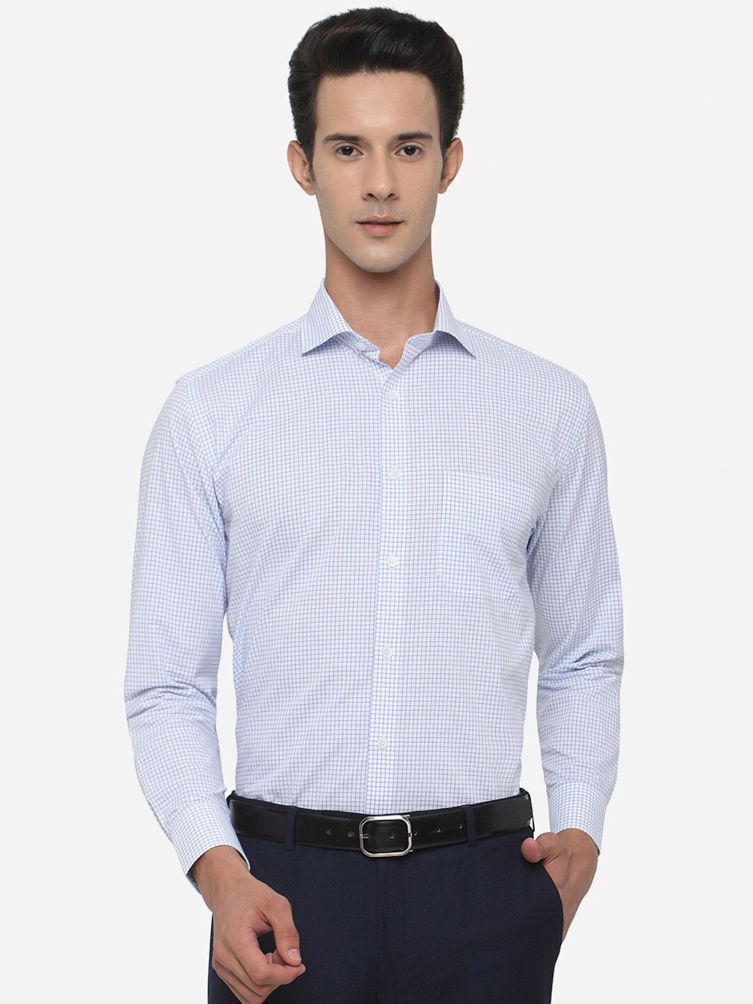

JADE BLUE Men Blue Formal Shirt