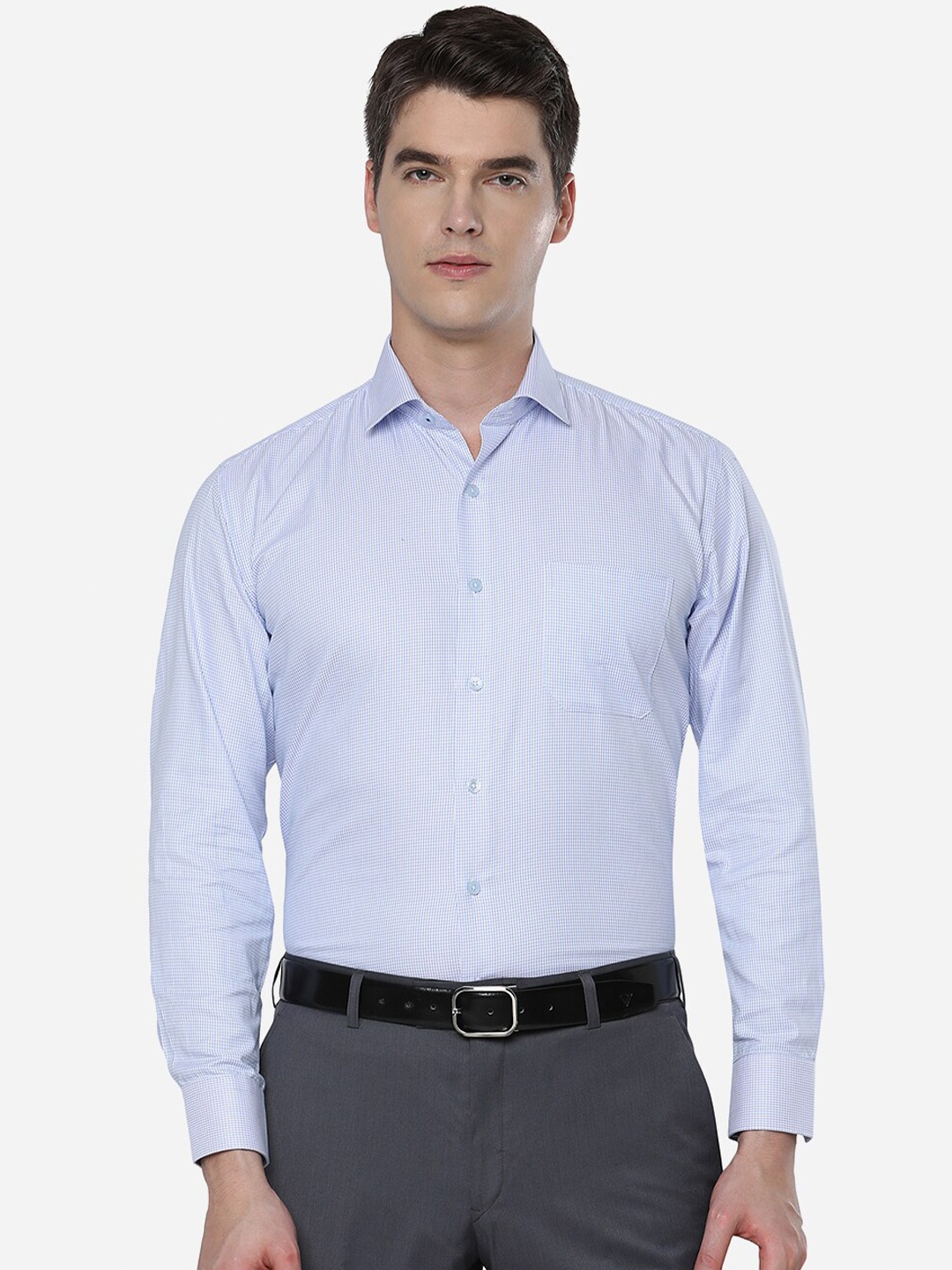 

JADE BLUE Men Blue Formal Shirt