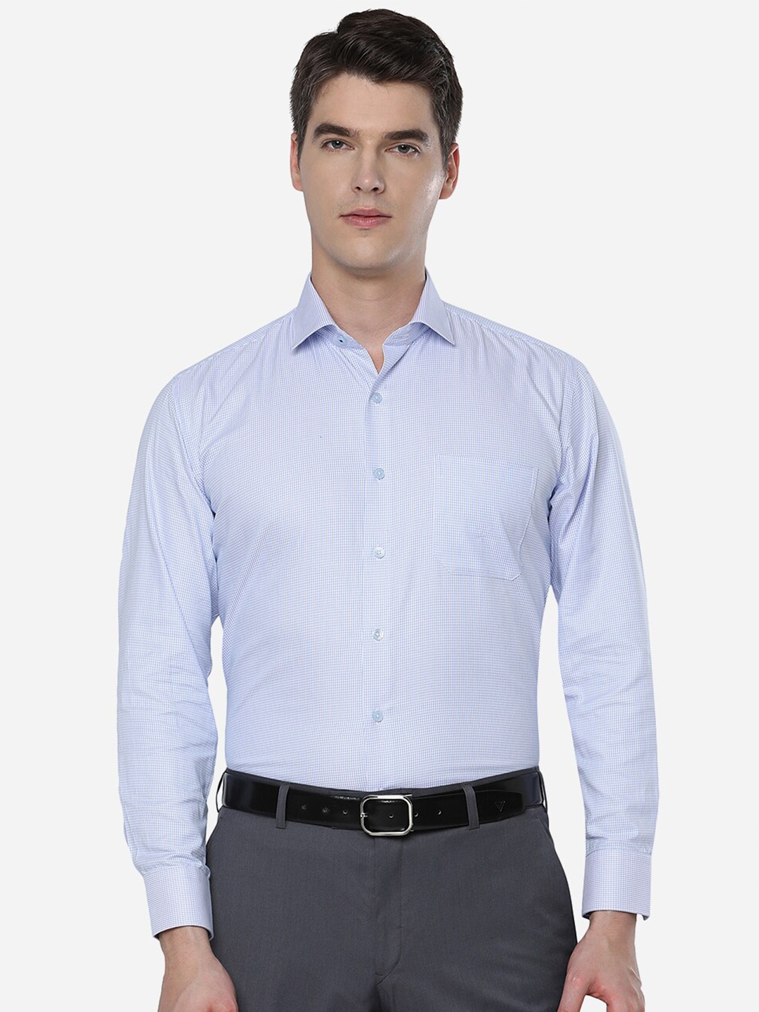 

JADE BLUE Men Blue Formal Shirt