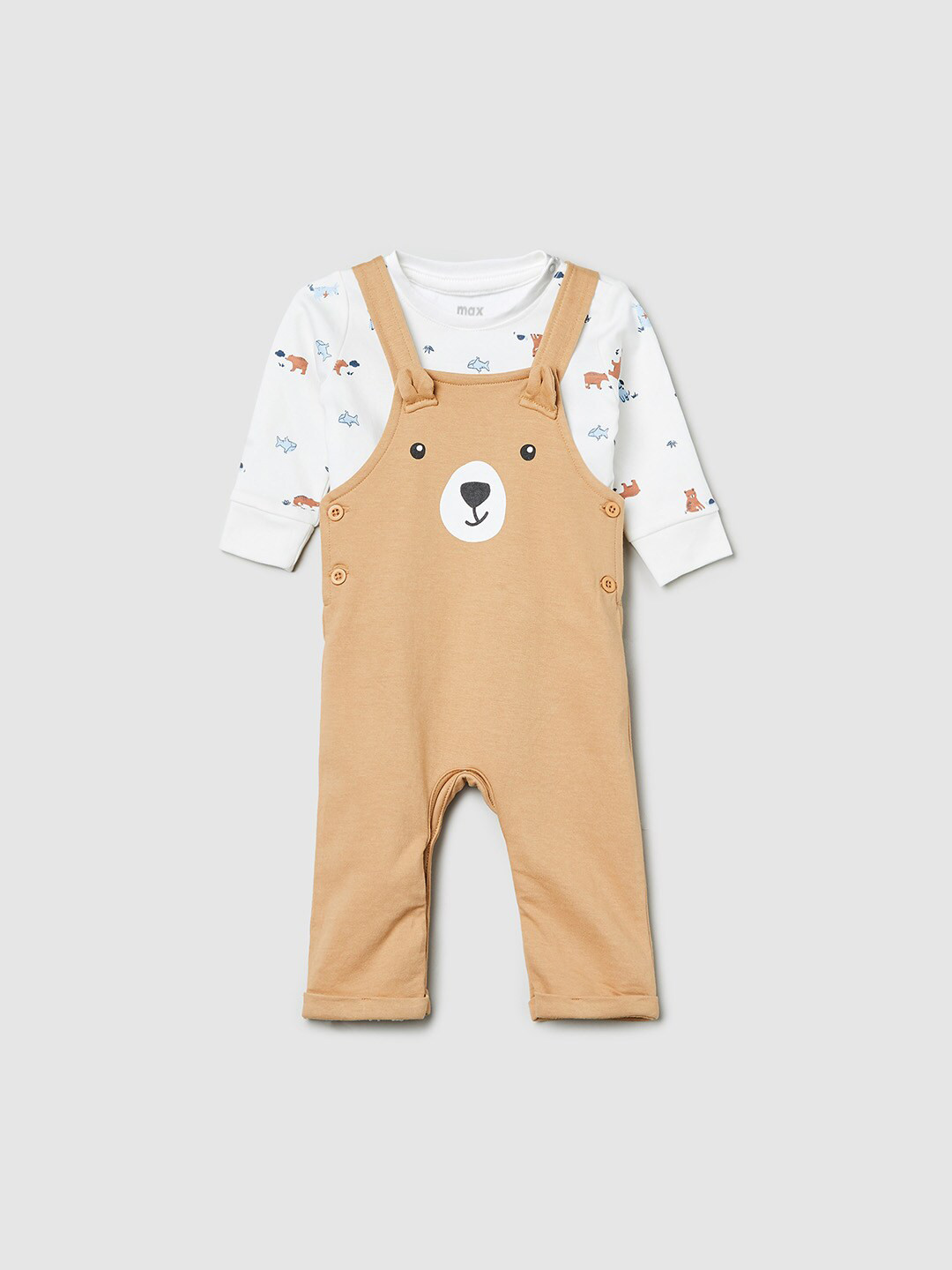 

max Boys Multicoloured Applique T-shirt, Multi