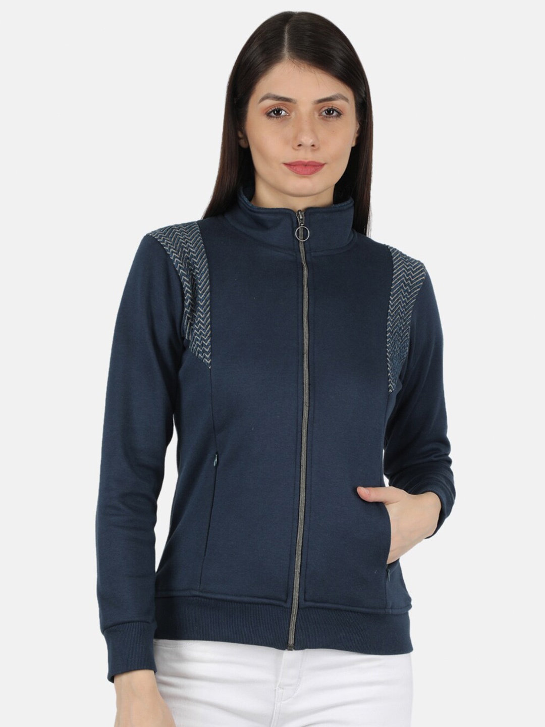 

Monte Carlo Women Blue Sweatshirt