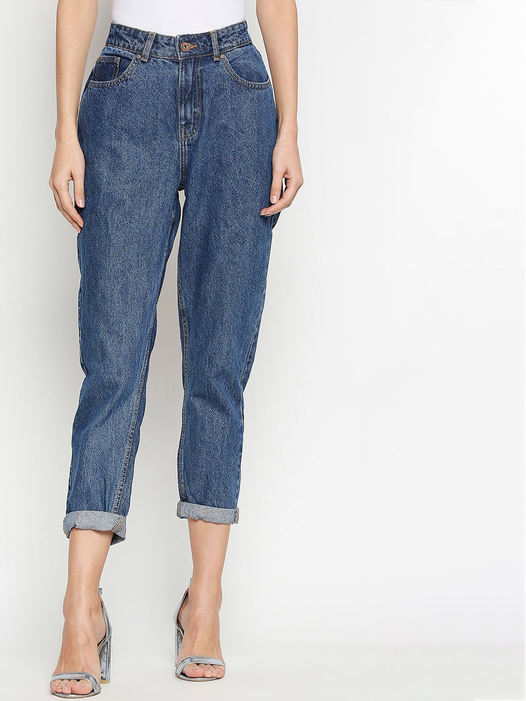 

LOVEGEN Women Blue High-Rise Jeans