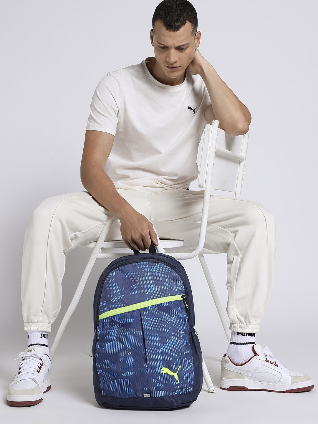 

Puma Unisex Blue Backpacks