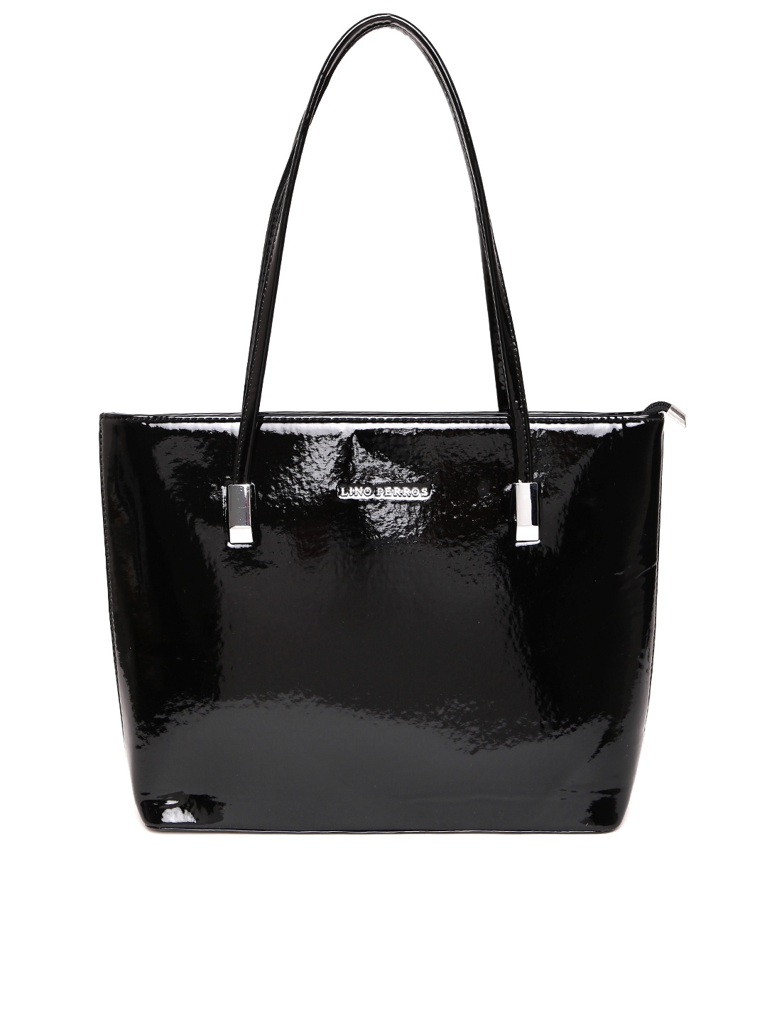 

Lino Perros Black Solid Shoulder Bag