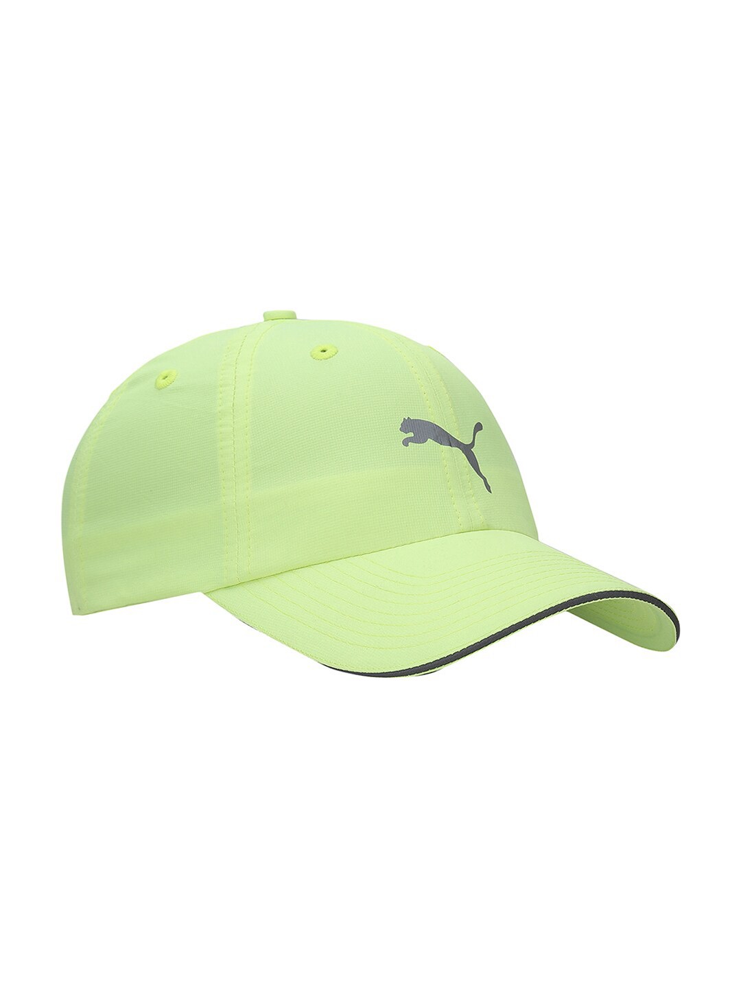 

Puma Unisex Yellow Printed Baseball Cap
