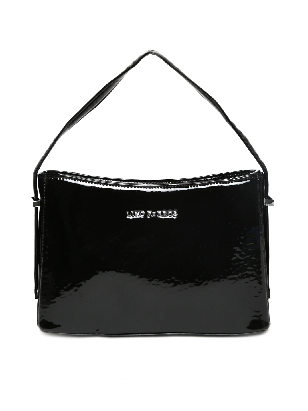 

Lino Perros Black Solid Handheld Bag