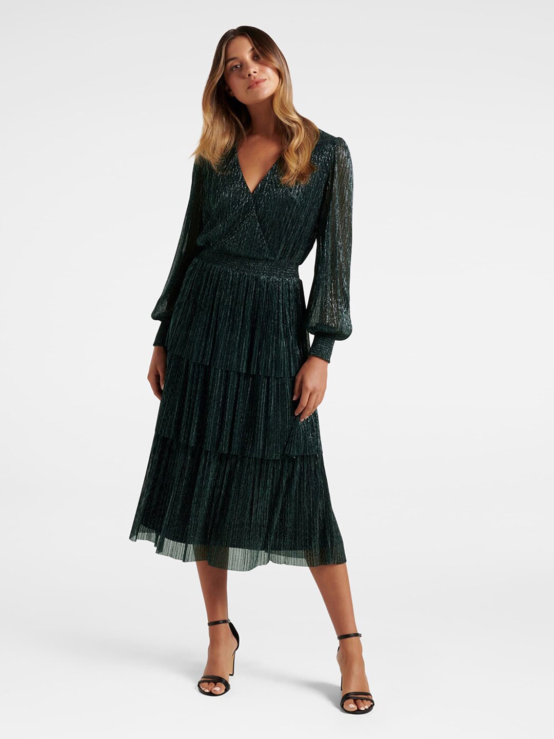 

Forever New Green Midi Dress