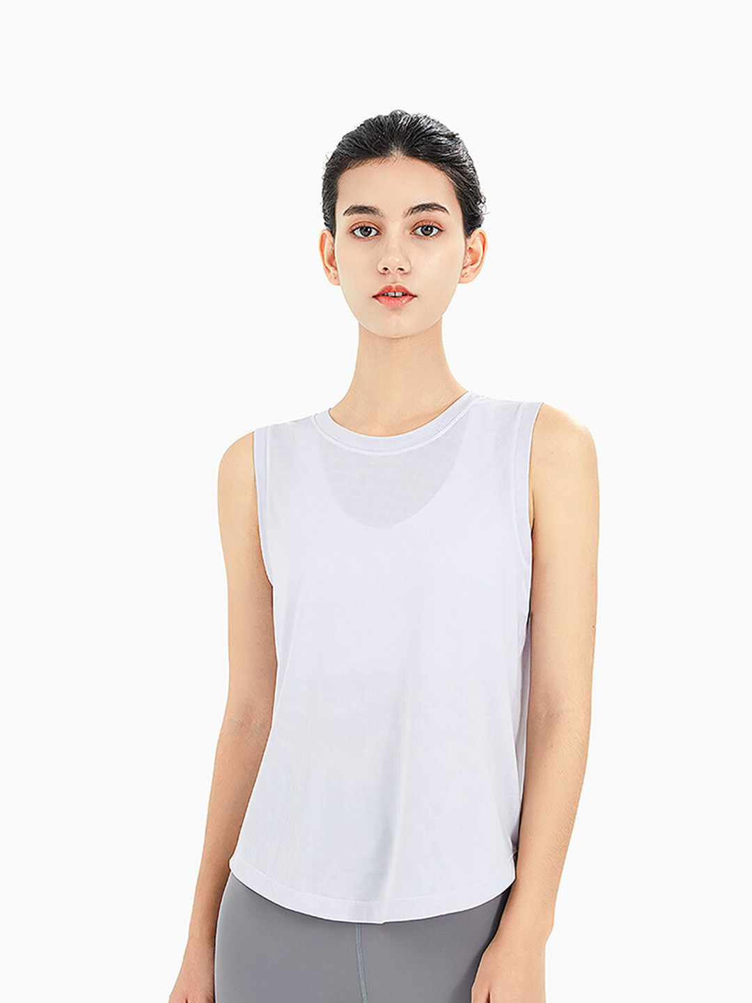 

JC Collection Purple Solid Round Neck Regular Top