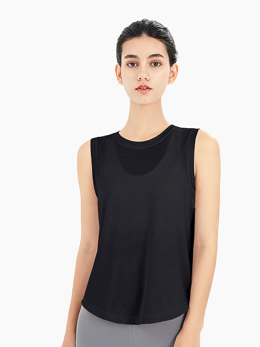 

JC Collection Women Black Solid Polyester Top