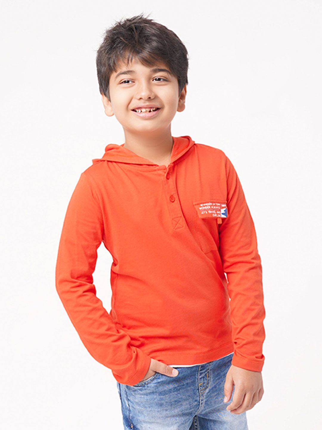

Ed-a-Mamma Boys Orange T-shirt