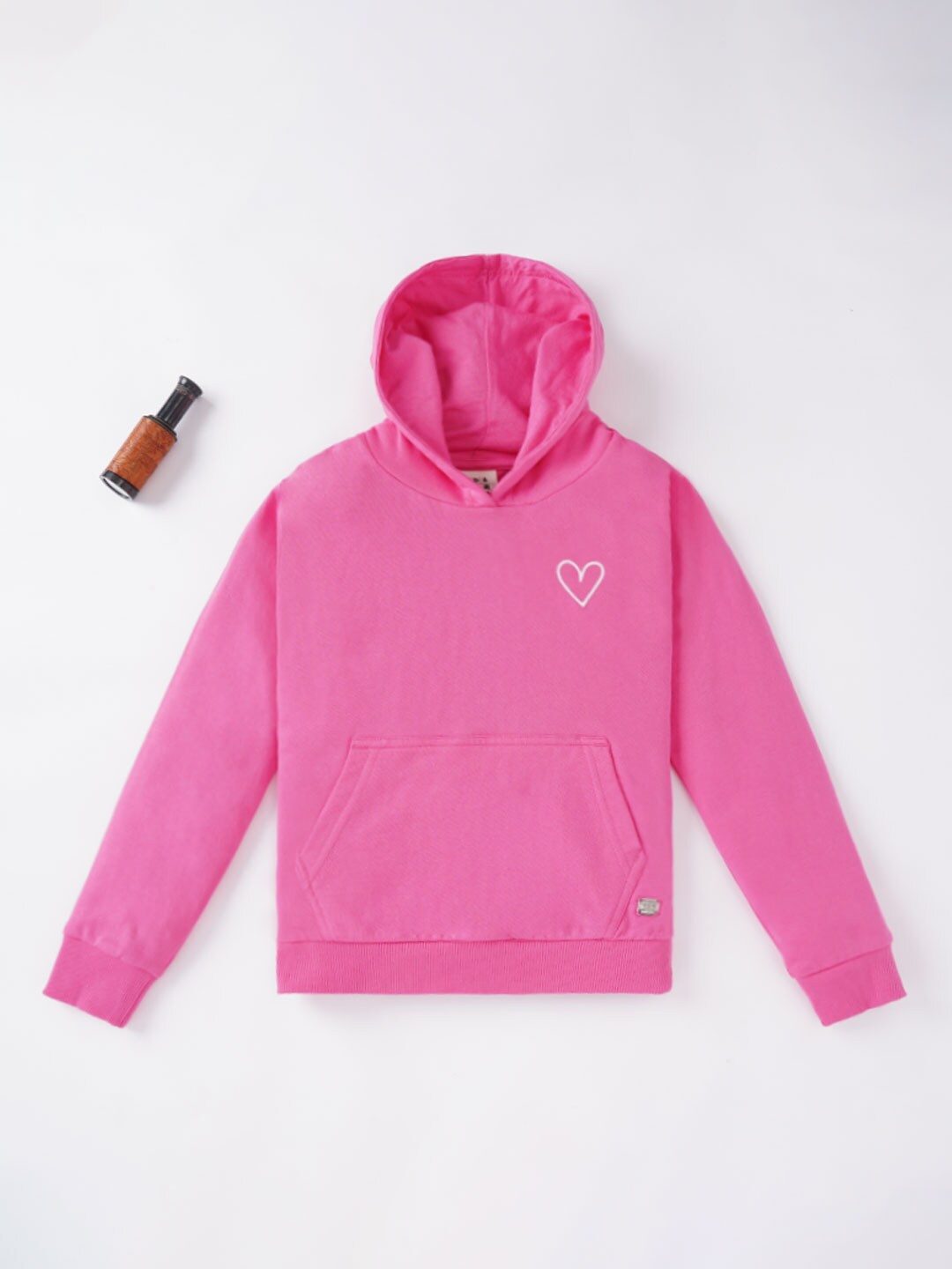 

Ed-a-Mamma Girls Pink Hooded Sweatshirt