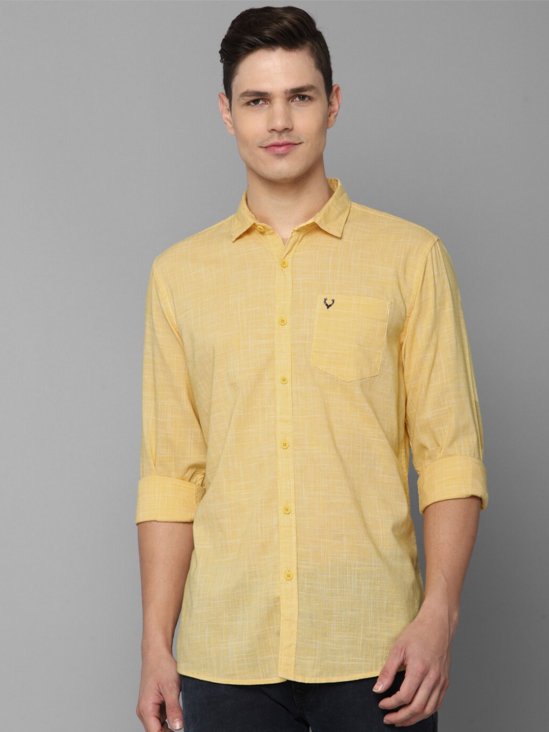 

Allen Solly Sport Men Yellow Casual Shirt