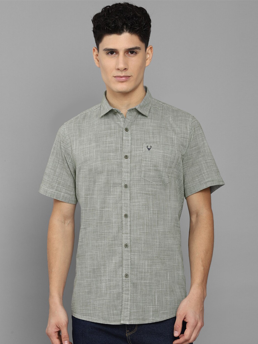 

Allen Solly Sport Men Green Casual Shirt