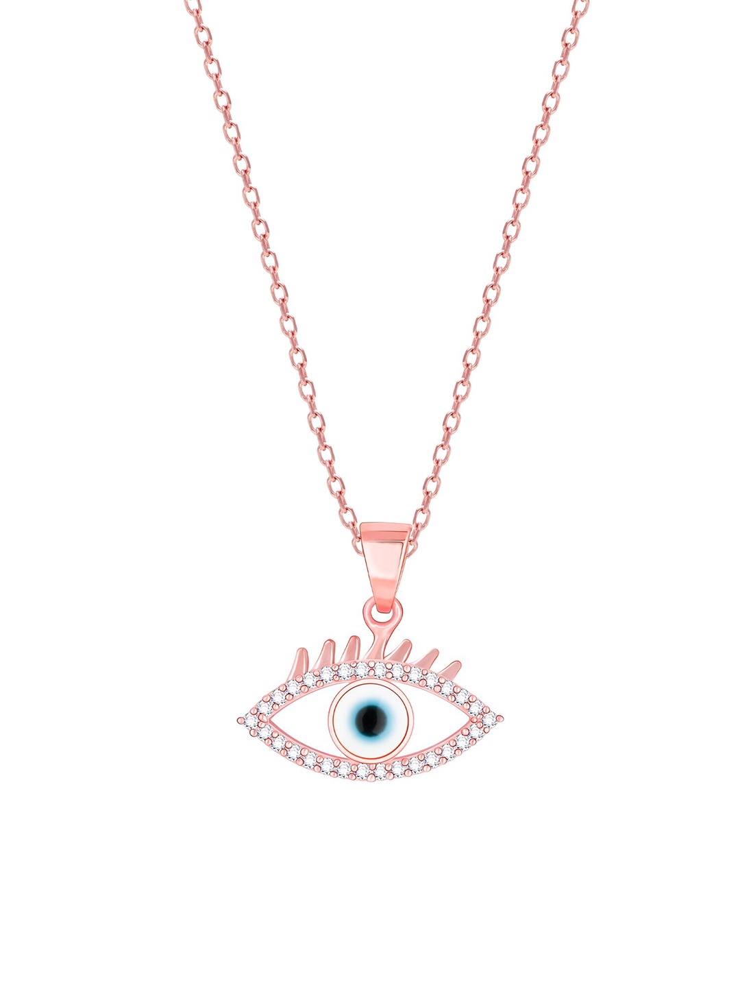 

GIVA Rose Gold Plated Artificial Stones Pendant