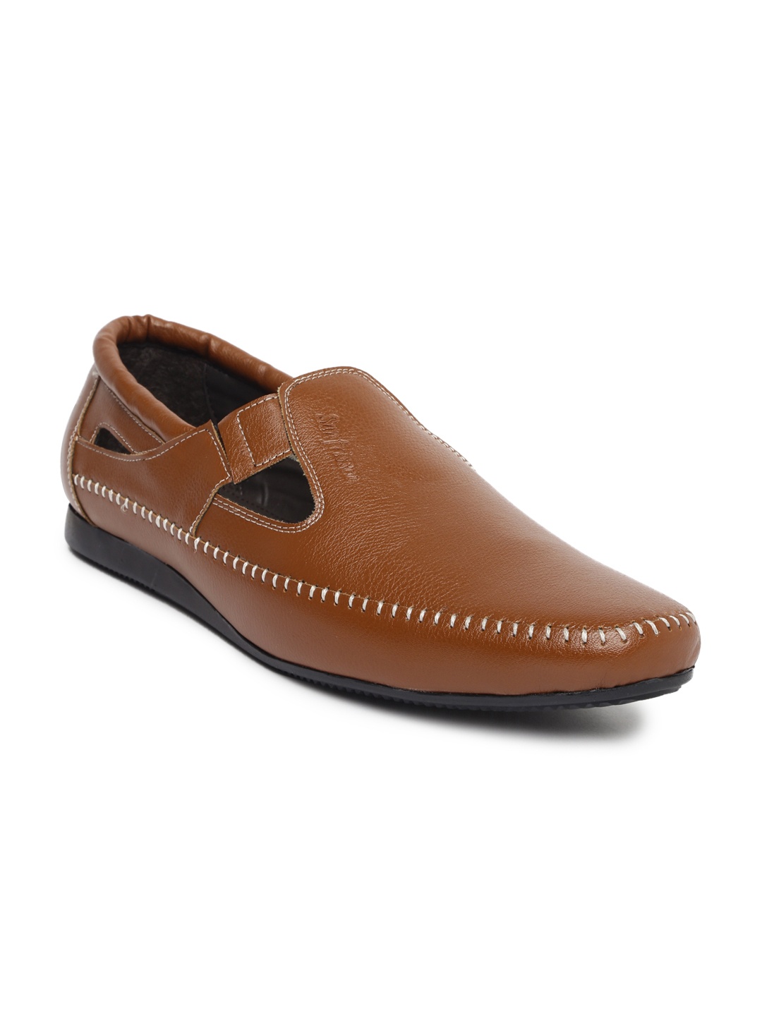 

San Frissco Men Brown Slip-Ons