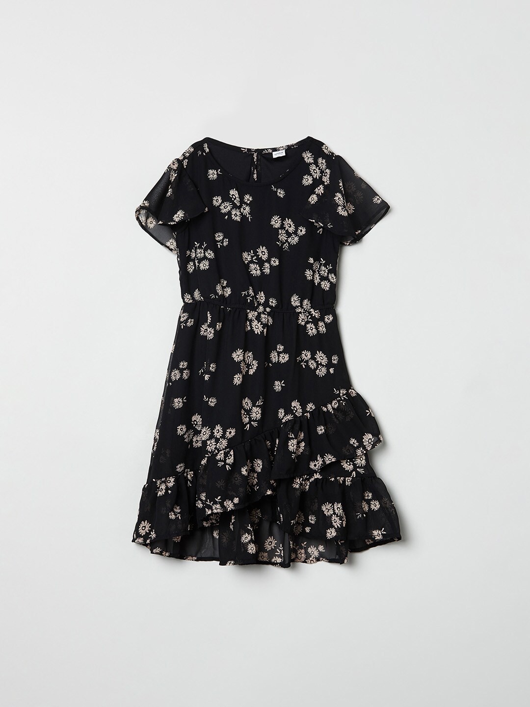 

max Black Floral Dress