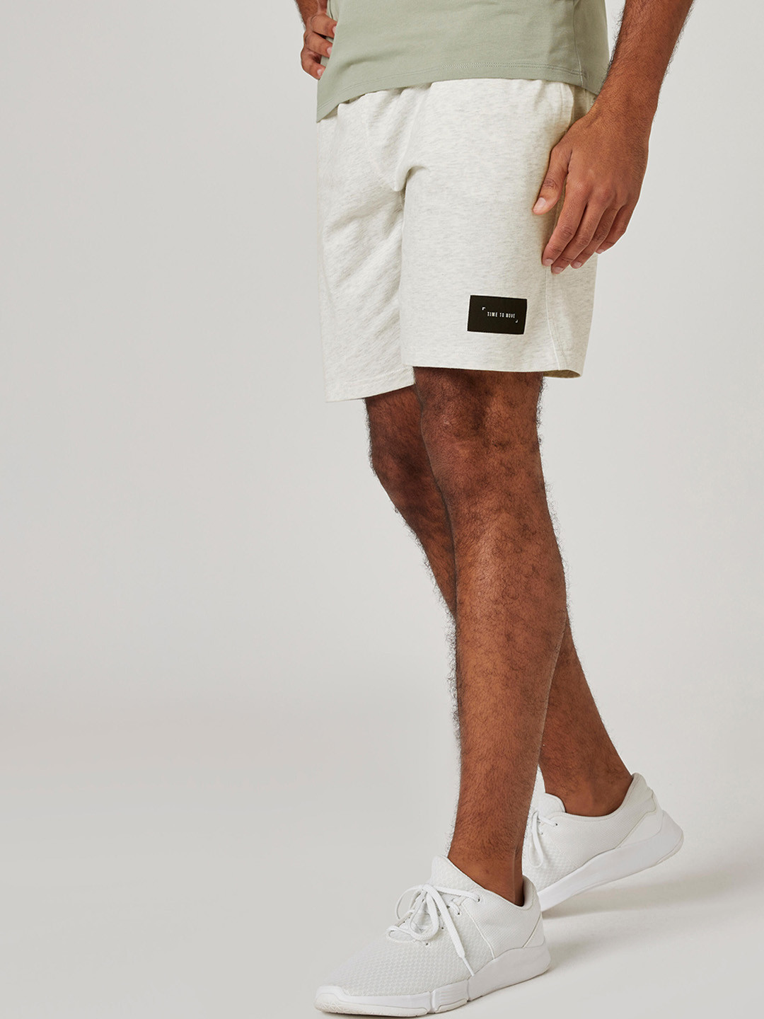 

NYAMBA By Decathlon Men Solid Shorts, White