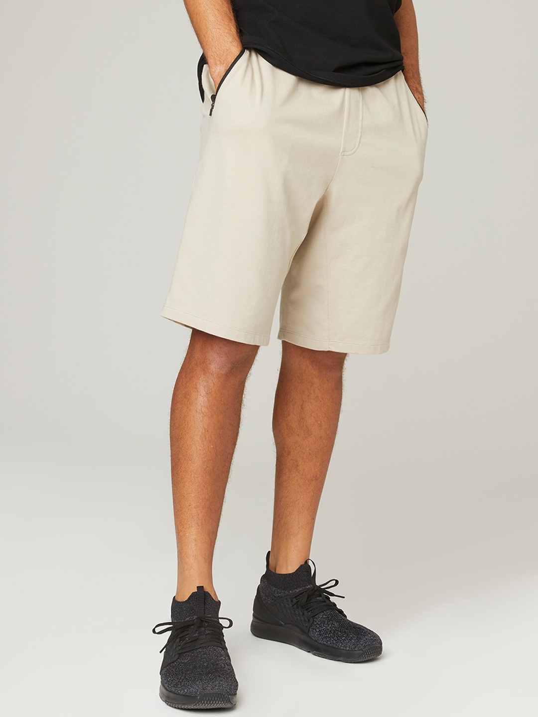 

NYAMBA By Decathlon Men Solid Shorts, Beige